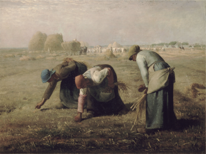 Jean-François Millet, As Catadoras, 1857