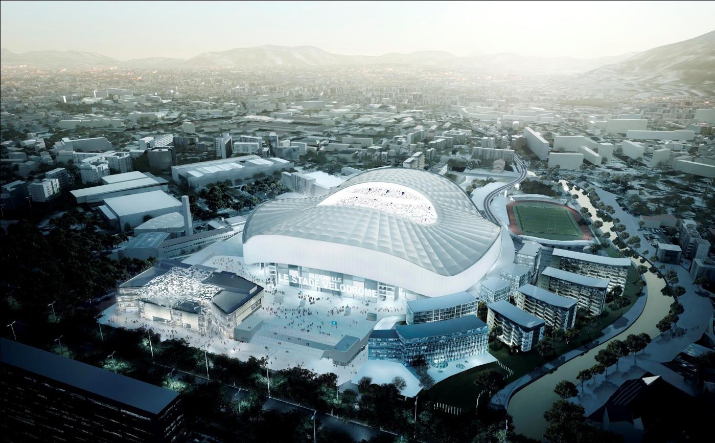 Estádio Vélodrome de Marseille - Marselha  estádio de futebol, primeira  divisão (futebol)