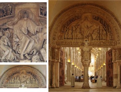 tímpanos da Igreja de Sainte-Madeleine de Vézelay