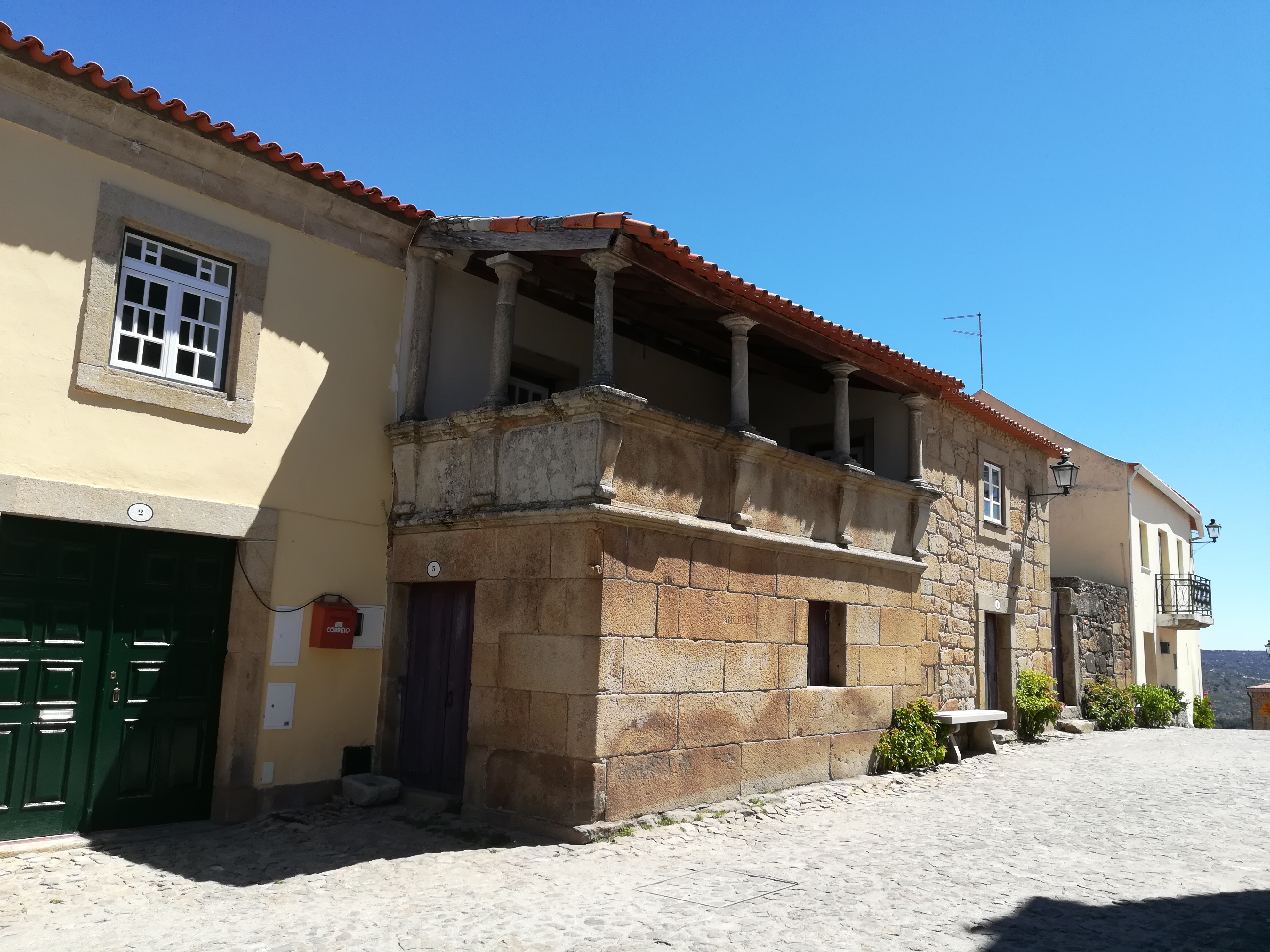 Casa com varanda