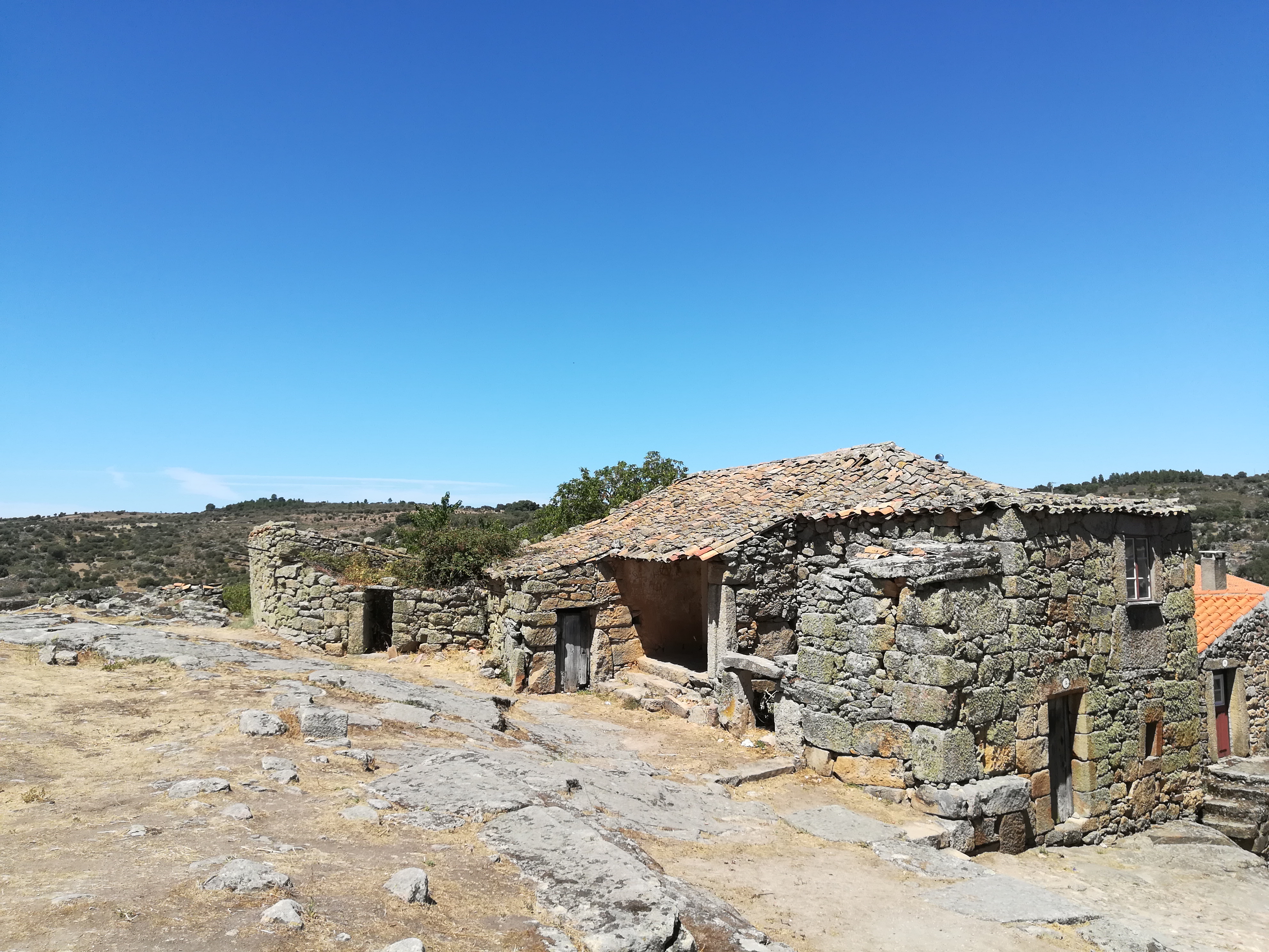 Casas em ruína