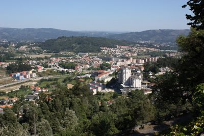 Vista sobre a Vila de Póvoa de Lanhoso