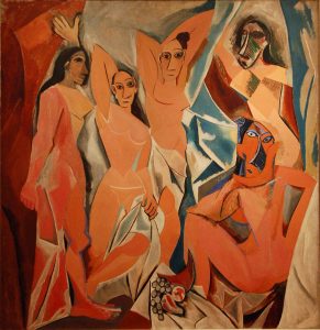 Les demoiselles d'Avignon, Pablo Picasso, 1907