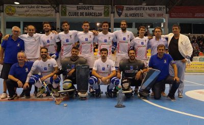 Equipa Sénior do Óquei Clube de Barcelos 