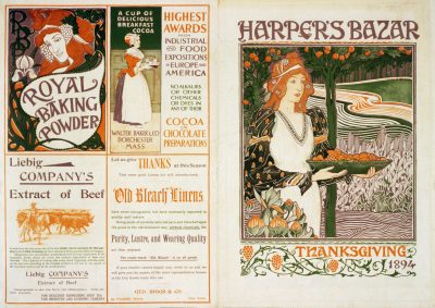 Harper's_Bazaar_Thanksgiving_front_and_back_covers,_1894