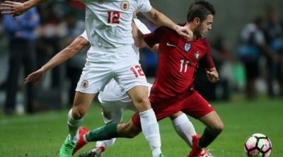 Bernardo ao serviço da Seleção Portuguesa de Futebol