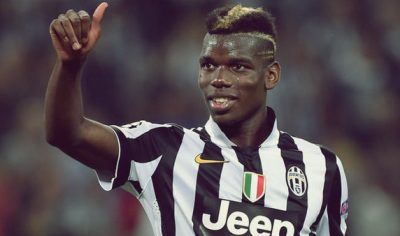 Paul Pogba ao serviço da Juventus