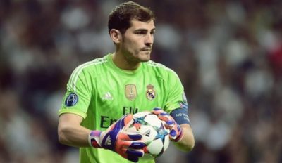 Iker ao serviço do Real Madrid