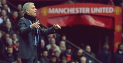 Mourinho como treinador do Manchester United