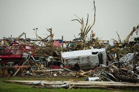 consequência de um tornado