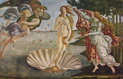 Sandro_Botticelli_O Nascimento de Vénus