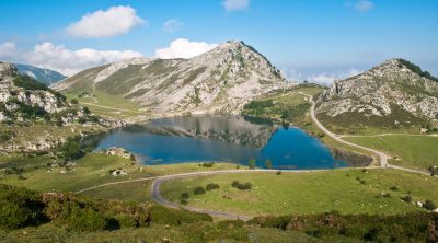 lago enol lagos de covadonga altimetria mapa subida vuelta