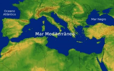 MAR MEDITERRANEO LISTA RANKING TOP-10 MAIORES MARES DO MUNDO